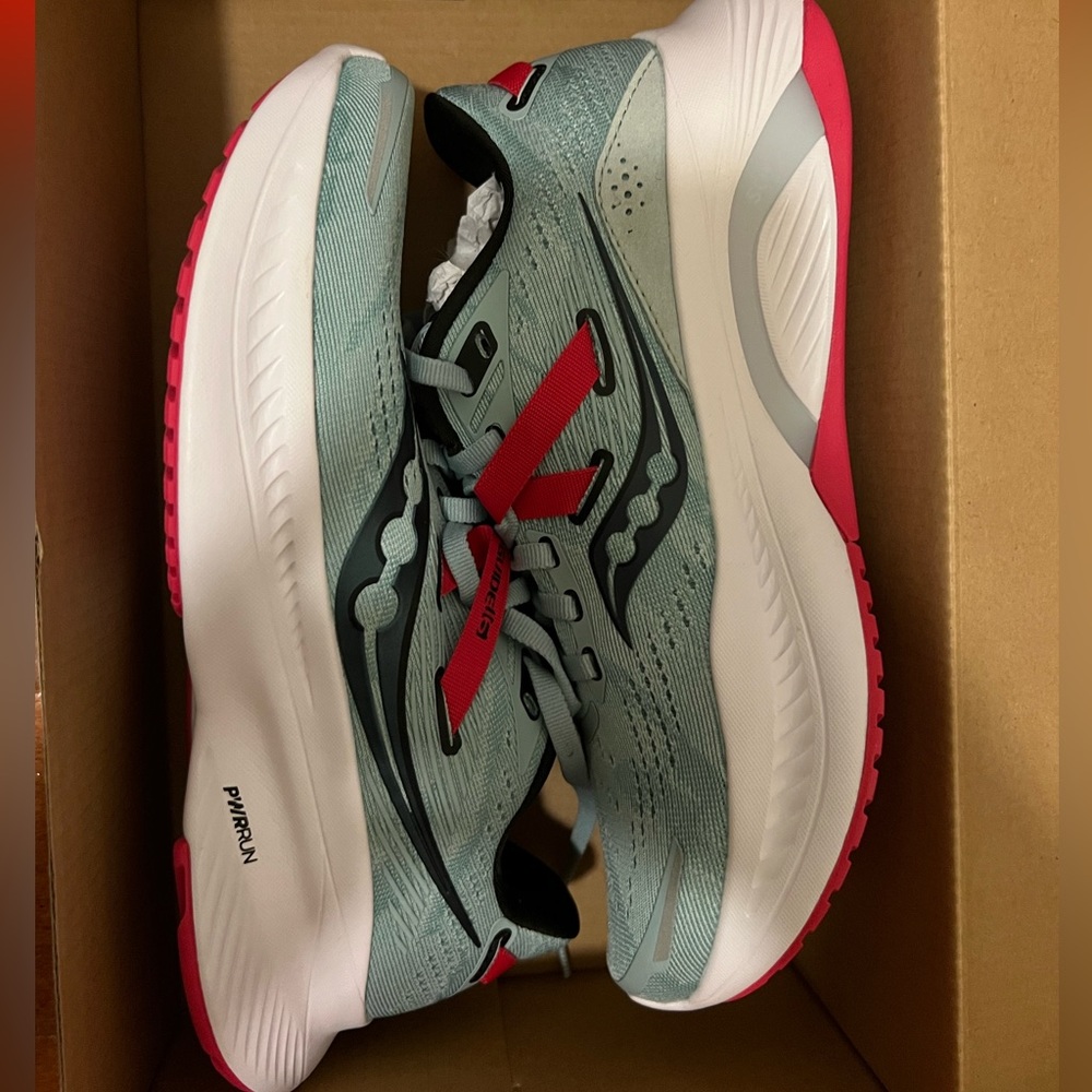 COPY - Women’s Saucony Running Shoes in Mineral/Rose